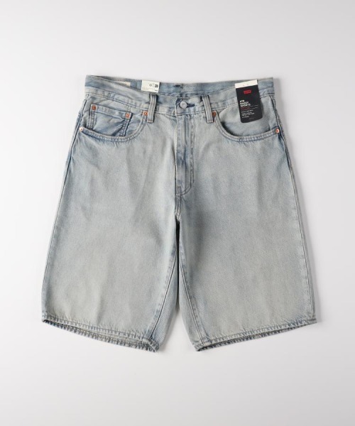 Levi's(リーバイス)の「【Levi's】478バギーショーツ (デニム / ワイドシルエット / 膝丈 / アメカジ / メンズ)(その他パンツ・メンズ・ライトインディゴブルー・30inch/32inch/28inch/34inch)」の1枚目の写真