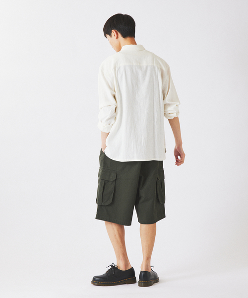 JOURNAL STANDARD relume(ジャーナルスタンダード レリューム)の「”Relume” イージー カーゴ ショーツ(その他パンツ・メンズ・グレー/カーキ/ブラック・LARGE/MEDIUM)」の5枚目の写真