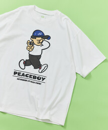 kaoyorinakami × FREAK'S STORE/カオヨリナカミ 別注 ピースボーイ Tee