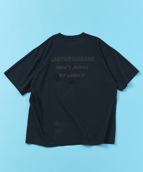 kaoyorinakami(カオヨリナカミ)の「kaoyorinakami × FREAK'S STORE/カオヨリナカミ 別注 ピースボーイ Tee(Tシャツ/カットソー・メンズ・イエロー/オフホワイト/チャコールグレー・MEDIUM/LARGE/SMALL)」の15枚目の写真