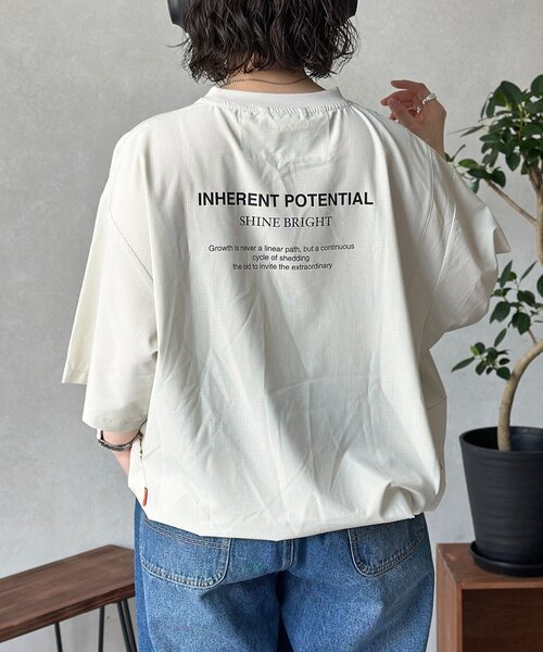 CPCM(シーピーシーエム)の「【AIRHOLE】サイドポケプルオーバー(Tシャツ/カットソー・メンズ・オレンジ/ライム/ブラック/グリーン/アイボリー/ネイビー・MEDIUM/LARGE/SMALL)」の2枚目の写真