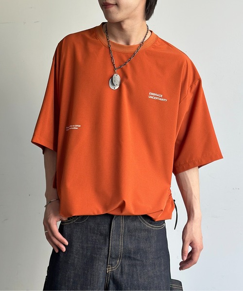 CPCM(シーピーシーエム)の「【AIRHOLE】サイドポケプルオーバー(Tシャツ/カットソー・メンズ・オレンジ/ライム/ブラック/グリーン/アイボリー/ネイビー・MEDIUM/LARGE/SMALL)」の17枚目の写真