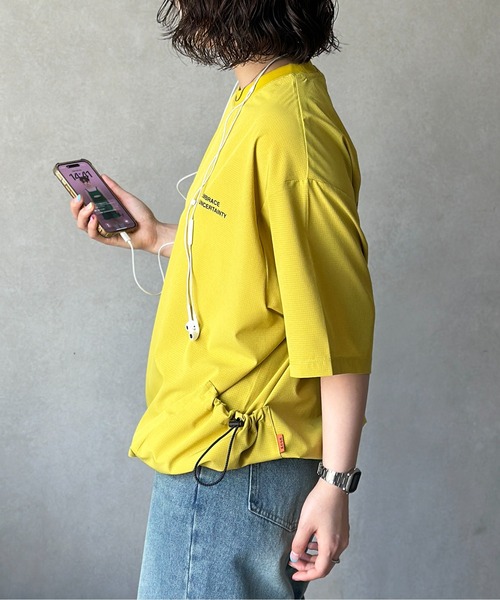 CPCM(シーピーシーエム)の「【AIRHOLE】サイドポケプルオーバー(Tシャツ/カットソー・メンズ・オレンジ/ライム/ブラック/グリーン/アイボリー/ネイビー・MEDIUM/LARGE/SMALL)」の12枚目の写真