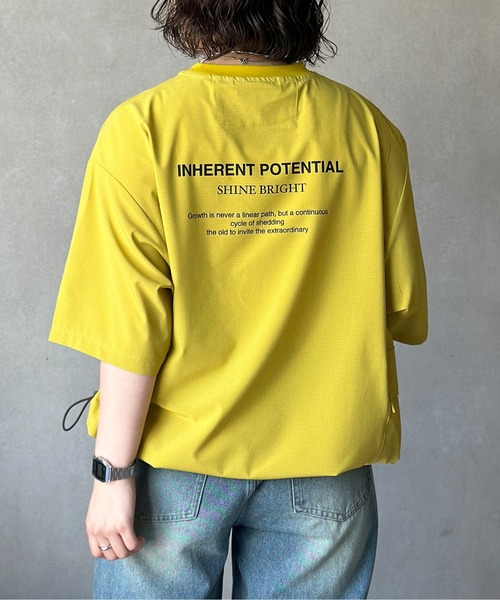 CPCM(シーピーシーエム)の「【AIRHOLE】サイドポケプルオーバー(Tシャツ/カットソー・メンズ・オレンジ/ライム/ブラック/グリーン/アイボリー/ネイビー・MEDIUM/LARGE/SMALL)」の11枚目の写真