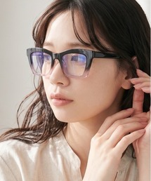 MILLION CARATS（ミリオンカラッツ）の「【UV400カット・ブルーライトカット・(老眼鏡は+1.5展開)】《tool》- EYEGLASSWEAR -掛けても置いても様になる、おしゃれなデザインアイグラス（メガネ）」