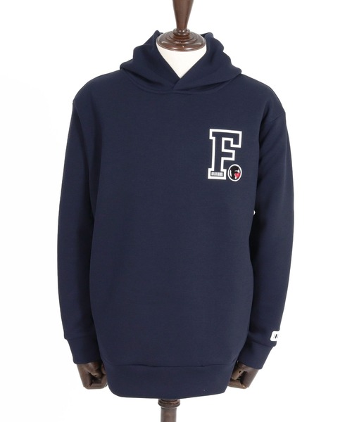 felkod（フィルコッド）の「mpa4154- Chenille Patch Scuba Hoodie フードパーカー(F26A240)（パーカー・メンズ・トップグレー/ネイビー/ブラック・S/M/L/XL）」の17枚目の写真