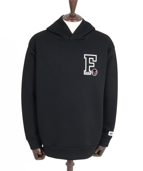 felkod（フィルコッド）の「mpa4154- Chenille Patch Scuba Hoodie フードパーカー(F26A240)（パーカー・メンズ・トップグレー/ネイビー/ブラック・S/M/L/XL）」の18枚目の写真