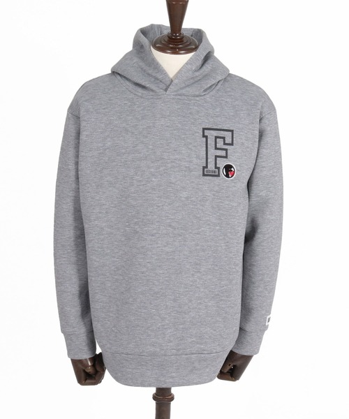 felkod（フィルコッド）の「mpa4154- Chenille Patch Scuba Hoodie フードパーカー(F26A240)（パーカー・メンズ・トップグレー/ネイビー/ブラック・S/M/L/XL）」の19枚目の写真