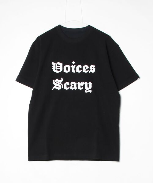 FIGURE（フィギュア）の「S/S PRINT TEE (VOICES SCARY) HN0261-CT0011（Tシャツ/カットソー・メンズ・グリーン/ブラック/ホワイト/チャコールグレー・X-LARGE/MEDIUM/LARGE）」の2枚目の写真