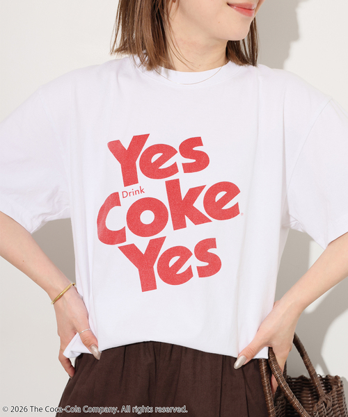 GOOD ROCK SPEED（グッドロックスピード）の「《追加》別注【GOOD ROCK SPEED】コカ・コーラTEE（Tシャツ/カットソー・レディース・ホワイト系その他/ホワイト・FREE）」の16枚目の写真