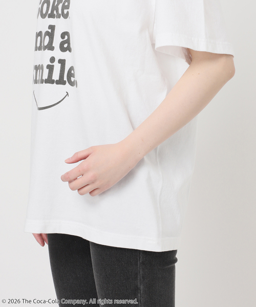 GOOD ROCK SPEED（グッドロックスピード）の「《追加》別注【GOOD ROCK SPEED】コカ・コーラTEE（Tシャツ/カットソー・レディース・ホワイト系その他/ホワイト・FREE）」の10枚目の写真