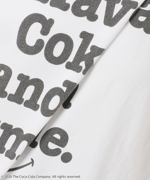 GOOD ROCK SPEED（グッドロックスピード）の「《追加》別注【GOOD ROCK SPEED】コカ・コーラTEE（Tシャツ/カットソー・レディース・ホワイト系その他/ホワイト・FREE）」の8枚目の写真