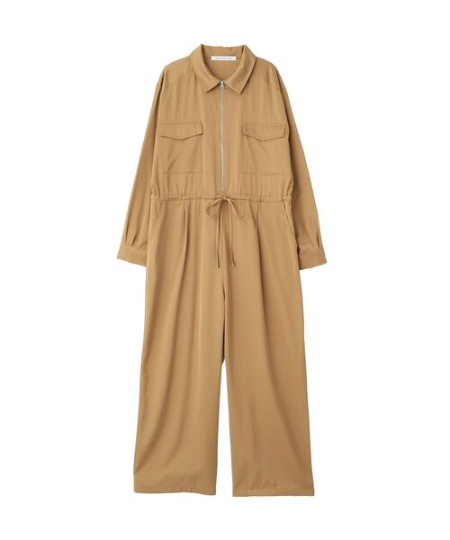 GARAGE OF GOOD CLOTHING（ガレージオブグッドクロージング）の「フロントジップオールインワン（サロペット/オーバーオール・レディース・ブラック・S）」の16枚目の写真