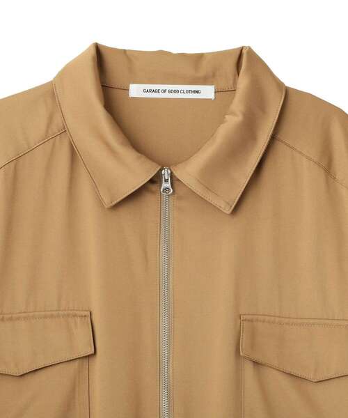 GARAGE OF GOOD CLOTHING（ガレージオブグッドクロージング）の「フロントジップオールインワン（サロペット/オーバーオール・レディース・ブラック・S）」の19枚目の写真