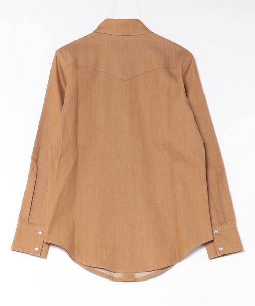 A.P.C.(アーペーセー)の「CHEMISE WESTERN(シャツ/ブラウス・レディース・ブラウン系その他・36)」の2枚目の写真