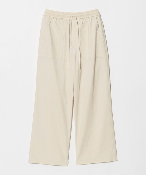 green label relaxing（グリーンレーベルリラクシング）の「［size SHORT/TALLあり］オルマイ LI/MIX ベイカー パンツ 2（その他パンツ・レディース・その他1/オリーブ/ブラック/オフホワイト・SHORT/36/TALL/34/42/40/38）」の12枚目の写真