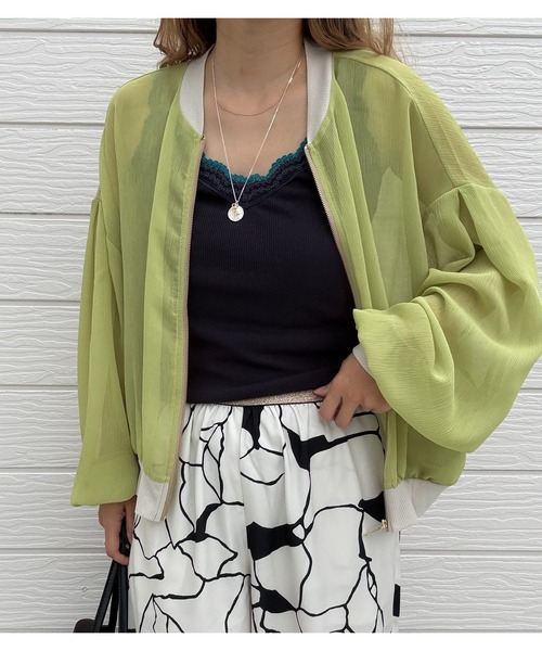 Q(キュー)の「ドローイングプリントリラックスパンツ(その他パンツ・レディース・ブラック/アイボリー・MEDIUM)」の14枚目の写真