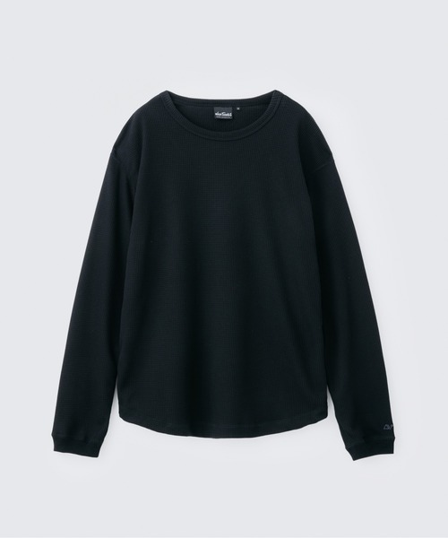 WILD THINGS(ワイルドシングス)の「ポーラテック ワッフル L/S TEE│POLARTEC WAFFLE L/S TEE(Tシャツ/カットソー・メンズ・ホワイト/ブラック/カーキ・S/M/L/XL)」の2枚目の写真