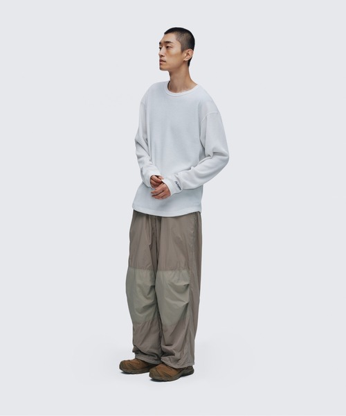 WILD THINGS(ワイルドシングス)の「ポーラテック ワッフル L/S TEE│POLARTEC WAFFLE L/S TEE(Tシャツ/カットソー・メンズ・ホワイト/ブラック/カーキ・S/M/L/XL)」の7枚目の写真