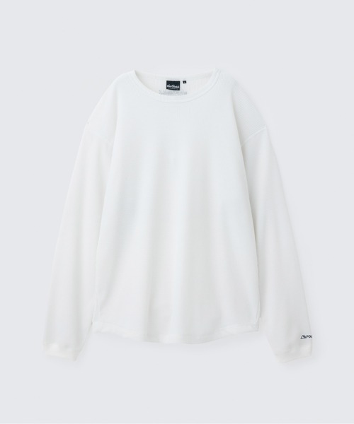 WILD THINGS(ワイルドシングス)の「ポーラテック ワッフル L/S TEE│POLARTEC WAFFLE L/S TEE(Tシャツ/カットソー・メンズ・ホワイト/ブラック/カーキ・S/M/L/XL)」の9枚目の写真