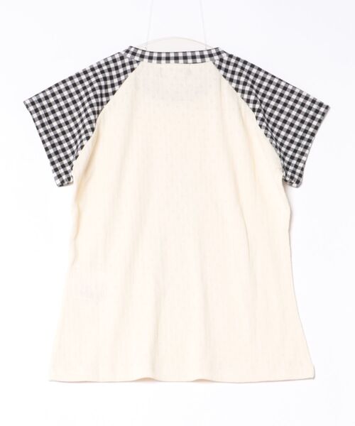 L.H.P(エルエイチピー)の「MOMENTEL/モーメンタル/Love Story Check Tee(Tシャツ/カットソー・レディース・その他24・F)」の2枚目の写真