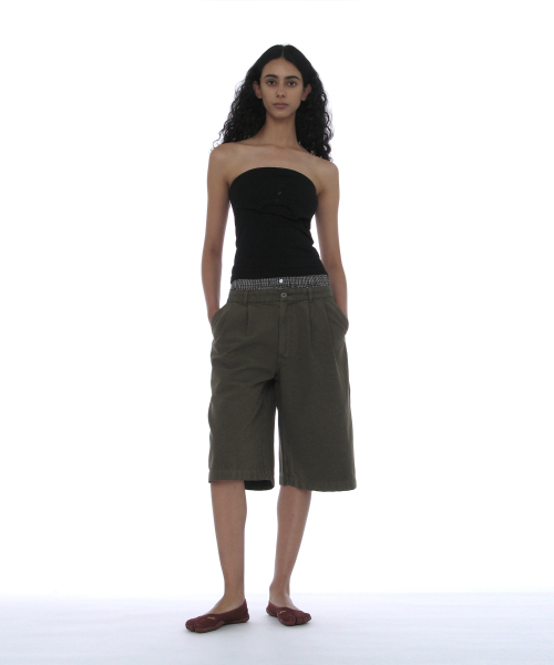PARTIMENTO WOMEN(パルティメントウィメン)の「ディコンストラクテッドストラップレストップ_ブラック(Tシャツ/カットソー・レディース・その他・SMALL/MEDIUM/LARGE)」の7枚目の写真