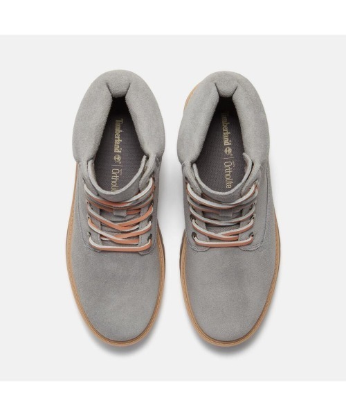Timberland(ティンバーランド)の「ストーンストリート 6インチ ウォータープルーフ ブーツ レディース (防水)(ブーツ・レディース・グレー・23.0cm/24.0cm/25.0cm/24.5cm/22.5cm/23.5cm)」の4枚目の写真