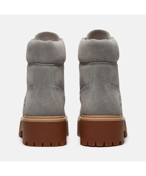 Timberland(ティンバーランド)の「ストーンストリート 6インチ ウォータープルーフ ブーツ レディース (防水)(ブーツ・レディース・グレー・23.0cm/24.0cm/25.0cm/24.5cm/22.5cm/23.5cm)」の6枚目の写真