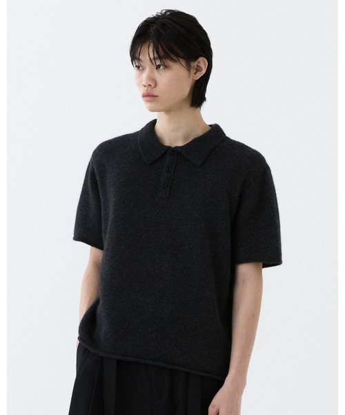 THEENDQUESTION(ジエンドクエスチョン)の「Raccoon collar knit top / DARK GRAY(ニット/セーター・レディース・その他・1/2)」の7枚目の写真