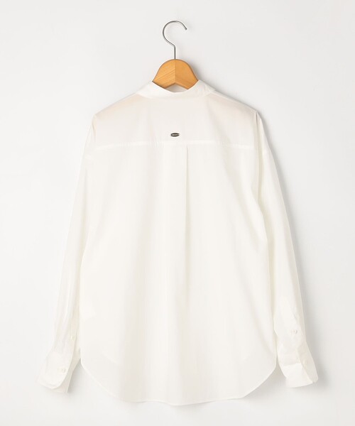 NOLLEY’S(ノーリーズ)の「ウォッシャブルベーシックレギュラーシャツ(シャツ/ブラウス・レディース・オフホワイト/サックスブルー・38/36)」の9枚目の写真