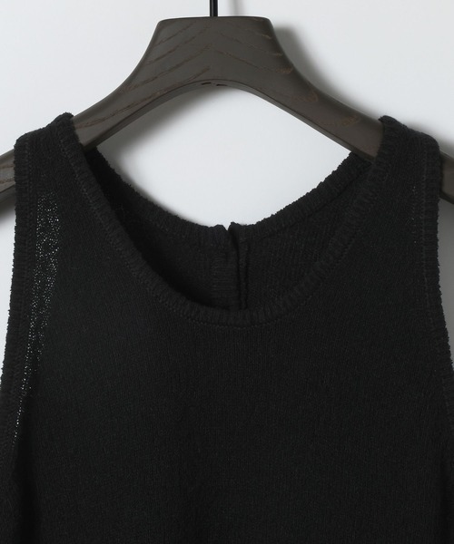 JEANASIS(ジーナシス)の「【eL】9G Loop Yarn NS/1050978(タンクトップ・レディース・アイボリー/レッド/ブラック・FREE)」の14枚目の写真