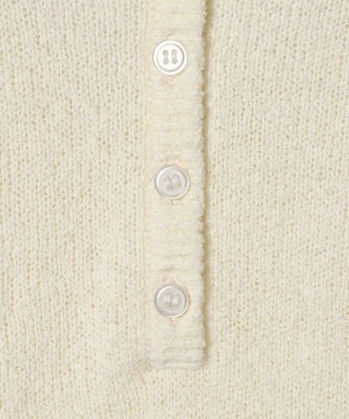 JEANASIS(ジーナシス)の「【eL】9G Loop Yarn NS/1050978(タンクトップ・レディース・アイボリー/レッド/ブラック・FREE)」の15枚目の写真