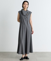 セール】【HANAE MORI】コードストライプ ワンピース（ワンピース