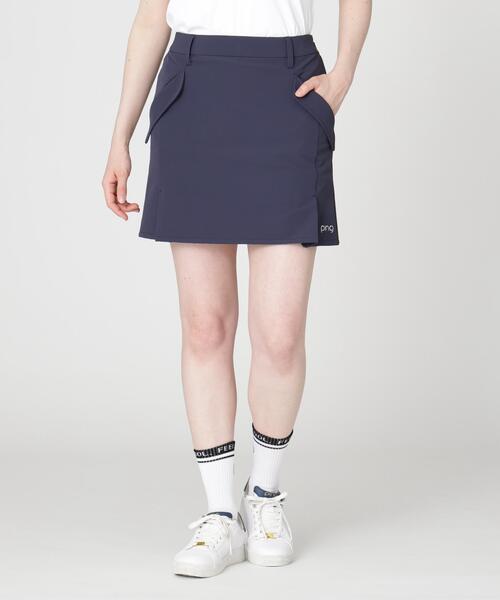 PING(ピン)の「【PING APPAREL】ダブルストレッチフラップスカート (LADIES)(スカート・レディース・ネイビー/ベージュ/ホワイト・S/M/LL/L)」の3枚目の写真