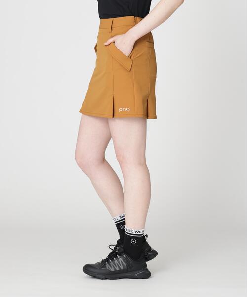 PING(ピン)の「【PING APPAREL】ダブルストレッチフラップスカート (LADIES)(スカート・レディース・ネイビー/ベージュ/ホワイト・S/M/LL/L)」の7枚目の写真