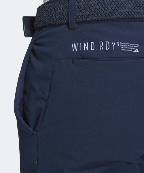 adidas(アディダス)の「WIND. RDY EX-Stretch UVケア付き 裏起毛パンツ【adidas Golf/アディダスゴルフ】(その他パンツ・メンズ・ネイビー・100/85/76/88/92/96/73/79/82)」の3枚目の写真
