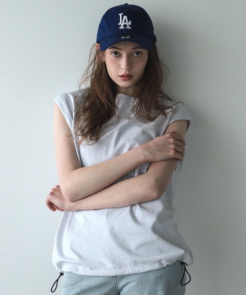 DONOBAN(ドノバン)の「【ELME】Balloon Sleeveless Tee / 3カラー(Tシャツ/カットソー・レディース・ブラック/グレー/ホワイト・S/M)」の4枚目の写真