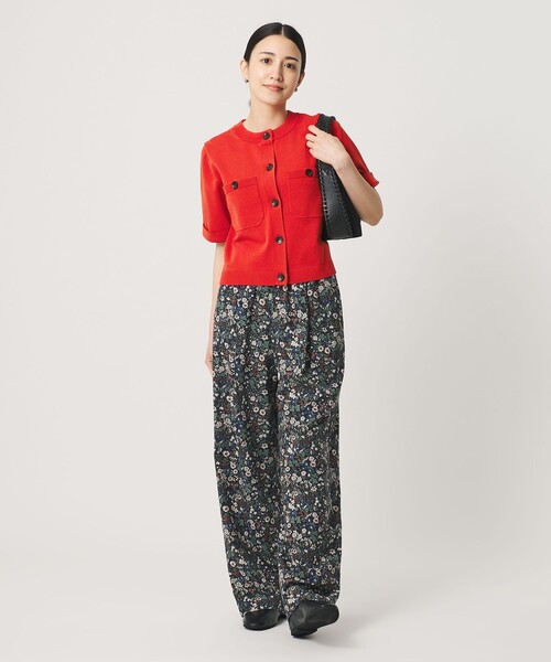 BEAUTY&YOUTH UNITED ARROWS(ビューティーアンドユースユナイテッドアローズ)の「ポケット ハーフスリーブ カーディガン ウォッシャブル(カーディガン/ボレロ・レディース・レッド/オフホワイト/ベージュ/ブラック・FREE)」の14枚目の写真