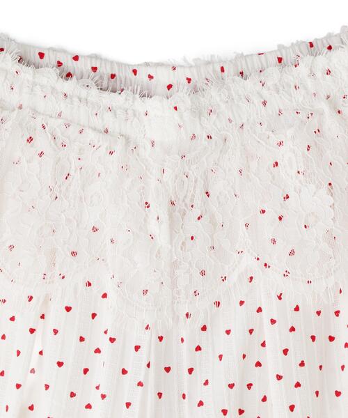 L.H.P（エルエイチピー）の「MAVYTH/メヴィス/LACE WITH HEART DOT PANTS（その他パンツ・レディース・ブルー系その他3/ホワイト・M/L）」の16枚目の写真