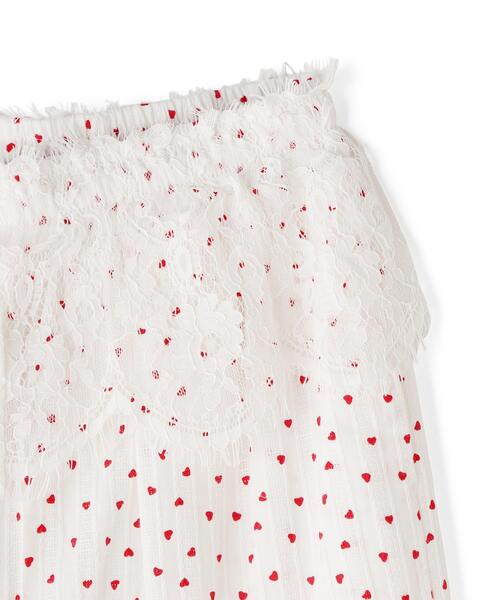 L.H.P（エルエイチピー）の「MAVYTH/メヴィス/LACE WITH HEART DOT PANTS（その他パンツ・レディース・ブルー系その他3/ホワイト・M/L）」の17枚目の写真