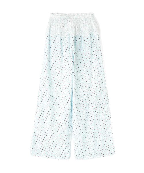 L.H.P（エルエイチピー）の「MAVYTH/メヴィス/LACE WITH HEART DOT PANTS（その他パンツ・レディース・ブルー系その他3/ホワイト・M/L）」の8枚目の写真