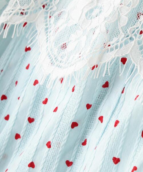 L.H.P（エルエイチピー）の「MAVYTH/メヴィス/LACE WITH HEART DOT PANTS（その他パンツ・レディース・ブルー系その他3/ホワイト・M/L）」の9枚目の写真