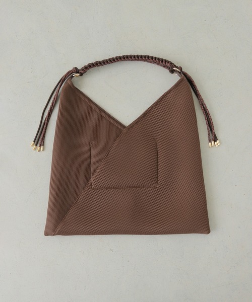 CLEIO（クレイオ）の「【CLEIO】Casselini（キャセリーニ）パラコードハンドルメッシュバック PARACORD HANDLE MESH BAG（ショルダーバッグ・レディース・ブラック/ブラウン・FREE）」の12枚目の写真