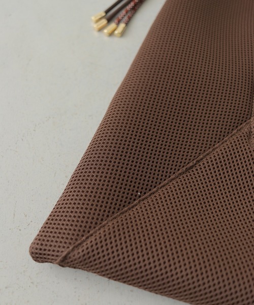 CLEIO（クレイオ）の「【CLEIO】Casselini（キャセリーニ）パラコードハンドルメッシュバック PARACORD HANDLE MESH BAG（ショルダーバッグ・レディース・ブラック/ブラウン・FREE）」の13枚目の写真