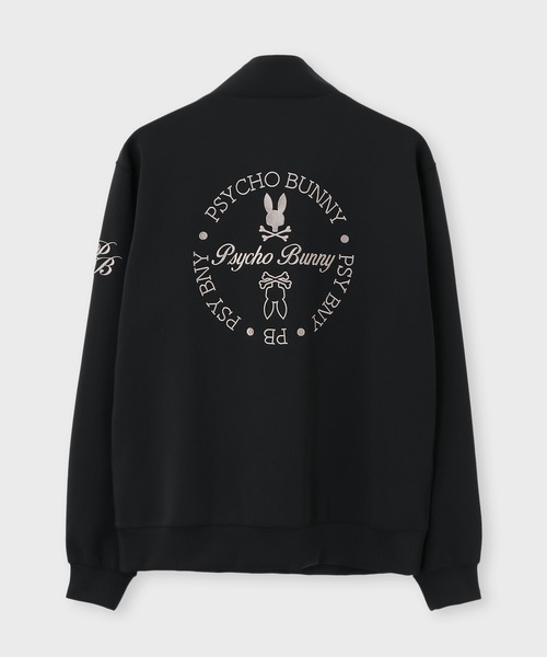 Psycho Bunny（サイコバニー）の「[GOLF]ベアダンボール 刺繍ロゴ ハーフジップ プルオーバー（Tシャツ/カットソー・メンズ・ブラック/グレイッシュベージュ・MEDIUM/X-LARGE/LARGE）」の19枚目の写真