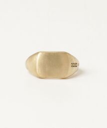 ARCHIVER（アーカイバ）の「【RE】【CALM】BRASS Square Signet Ring（リング）」