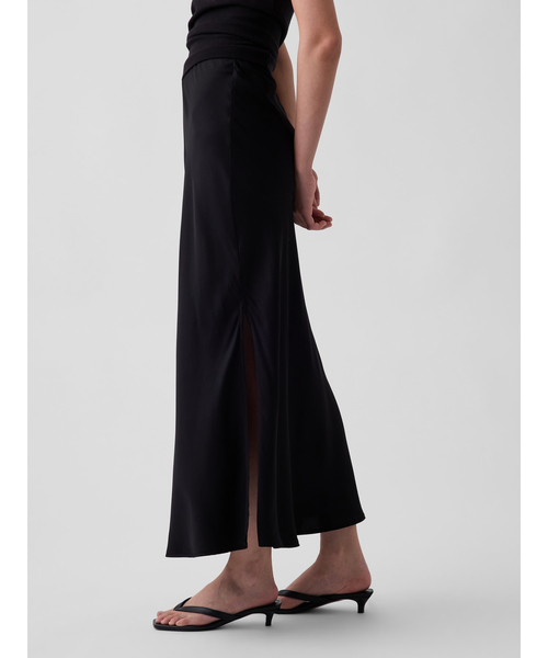 GAP(ギャップ)の「マキシスリップスカート(スカート・レディース・ブラウン/ブラック・XS/S/M/L/XXS)」の6枚目の写真