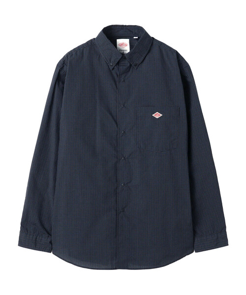 DANTON(ダントン)の「Men's T/C Button-Down Shirt(シャツ/ブラウス・メンズ・ブルー系その他5/グリーン系その他・38/42/40/44)」の2枚目の写真