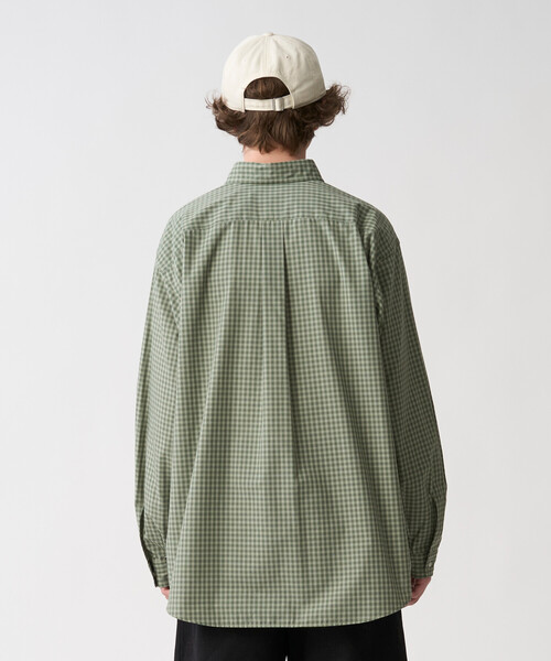 DANTON(ダントン)の「Men's T/C Button-Down Shirt(シャツ/ブラウス・メンズ・ブルー系その他5/グリーン系その他・38/42/40/44)」の4枚目の写真