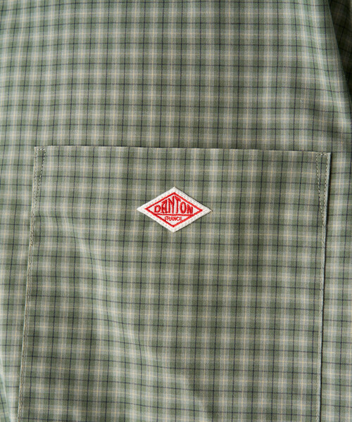 DANTON(ダントン)の「Men's T/C Button-Down Shirt(シャツ/ブラウス・メンズ・ブルー系その他5/グリーン系その他・38/42/40/44)」の9枚目の写真